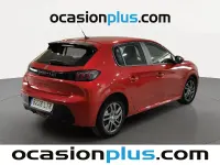 Usado Peugeot 208 Active 100 CV (73 kW) 2021 Rojo Utilitario