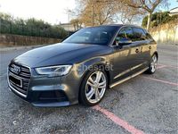 Usado Audi A3 S-Line 150 CV (110 kW) 2017 Gris / plata Berlina