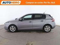 Usado Peugeot 308 Style 100 CV (73 kW) 2017 Negro Utilitario