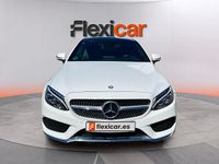 Usado Mercedes C220 AMG line 170 CV (125 kW) 2015 Blanco Coupe