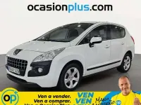 Usado Peugeot 3008 Premium 120 CV (88 kW) 2010 Blanco Familiar