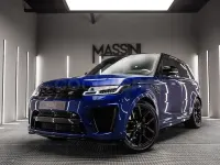 Usado Land Rover Range Rover Sport SVR 575 CV (422 kW) 2021 Azul SUV