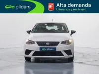 Usado Seat Ibiza Reference 95 CV (69 kW) 2017 Blanco Berlina