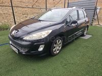 Usado Peugeot 308 SW Premium 110 CV (80 kW) 2008 Negro Familiar