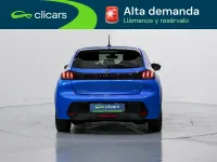 Usado Peugeot e-208 GT 100 kW (136 CV) 2021 Azul Utilitario