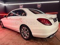 Usado Mercedes C200 Avantgarde 136 CV (100 kW) 2016 Blanco Berlina