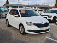 Usado Skoda Fabia Ambition 95 CV (69 kW) 2021 Blanco Berlina