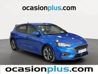Usado Ford Focus ST-Line 125 CV (91 kW) 2018 Azul Utilitario