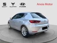 Usado Seat Leon XCELLENCE 150 CV (110 kW) 2019 Plateado Utilitario