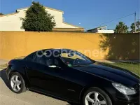 Usado Mercedes SLK200 163 CV (119 kW) 2008 Negro Descapotable