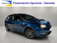 Usado Seat Ibiza I-Tech 90 CV (66 kW) 2014 Azul Berlina