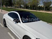 Usado Mercedes C220 170 CV (125 kW) 2017 Blanco Coupe
