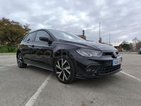 Usado VW Polo R-line 110 CV (80 kW) 2022 Negro Utilitario