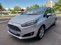 Usado Ford Fiesta Trend 82 CV (60 kW) 2014 Gris / plata Utilitario