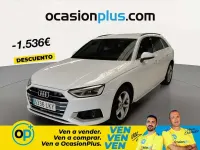 Usado Audi A4 Advanced 163 CV (119 kW) 2020 Blanco Familiar