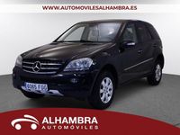 Usado Mercedes ML280 190 CV (139 kW) 2007 Negro SUV