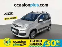 Usado Fiat Panda Lounge 69 CV (50 kW) 2015 Gris Utilitario