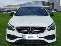Usado Mercedes CLA200 Shooting Brake AMG line 136 CV (100 kW) 2017 Blanco Familiar