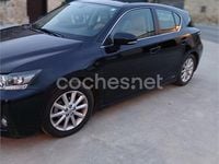 Usado Lexus CT200h 136 CV (100 kW) 2012 Negro Berlina