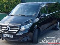 Usado Mercedes V220 Avantgarde 163 CV (119 kW) 2016 Negro Monovolumen