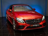 Usado Mercedes C200 184 CV (135 kW) 2019 Rojo Descapotable