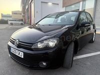 Usado VW Golf VI Highline 140 CV (102 kW) 2009 Negro Utilitario