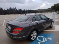 Usado Mercedes C220 Avantgarde 170 CV (125 kW) 2010 Negro Berlina