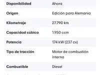 Usado Mercedes V300 Avantgarde 239 CV (175 kW) 2023 Negro Monovolumen