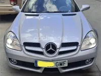 Usado Mercedes SLK200 163 CV (119 kW) 2009 Gris / plata Descapotable