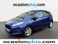 Usado Ford Fiesta Trend 82 CV (60 kW) 2016 Azul Utilitario