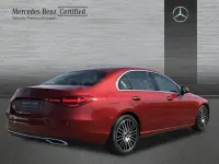 Usado Mercedes C220 200 CV (147 kW) 2023 Rojo Berlina