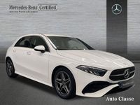 Usado Mercedes A200 AMG line 150 CV (110 kW) 2023 Blanco polar Berlina