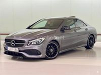 Usado Mercedes CLA200 AMG line 136 CV (100 kW) 2017 Gris / plata Berlina