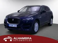 Usado Jaguar F-Pace Prestige 240 CV (176 kW) 2018 Azul SUV
