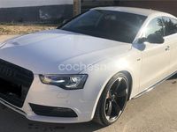 Usado Audi A5 Sportback S-Line 245 CV (180 kW) 2014 Blanco Utilitario
