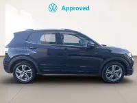 Usado VW T-Cross R-line 116 CV (85 kW) 2024 Negro SUV