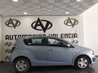 Usado Chevrolet Aveo LT 75 CV (55 kW) 2011 Azul Berlina