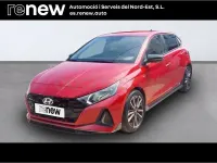 Usado Hyundai i20 N Line 84 CV (61 kW) 2023 Rojo Utilitario