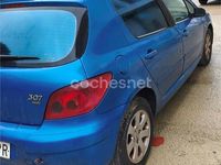 Usado Peugeot 307 90 CV (66 kW) 2003 Azul Berlina