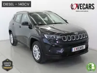 Usado Jeep Compass Longitude 140 CV (102 kW) 2022 Negro SUV