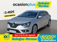 Usado Renault Mégane GrandTour Zen 140 CV (102 kW) 2019 Gris Familiar