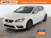 Usado Seat Leon Style 131 CV (96 kW) 2020 Blanco Berlina