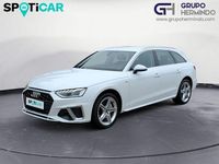 Usado Audi A4 S-Line 204 CV (150 kW) 2022 Blanco Familiar