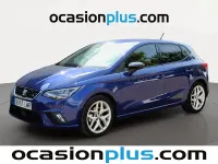 Usado Seat Ibiza FR 110 CV (80 kW) 2021 Azul Utilitario