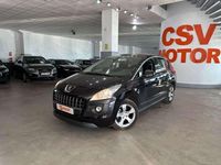 Usado Peugeot 3008 110 CV (80 kW) 2010 Negro Familiar