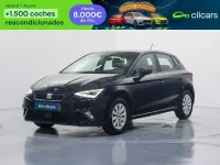 Usado Seat Ibiza Style 110 CV (80 kW) 2022 Negro Utilitario