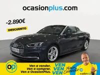 Usado Audi A5 Cabriolet S-Line 190 CV (139 kW) 2019 Gris Descapotable