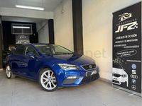 Begagnad Seat Leon FR 125 HK (91 kW) 2018 Blå Sedan