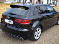 Usado Audi A3 Ambiente 105 CV (77 kW) 2013 Negro Berlina