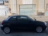 Usado Audi A1 Attraction 86 CV (63 kW) 2014 Negro Utilitario